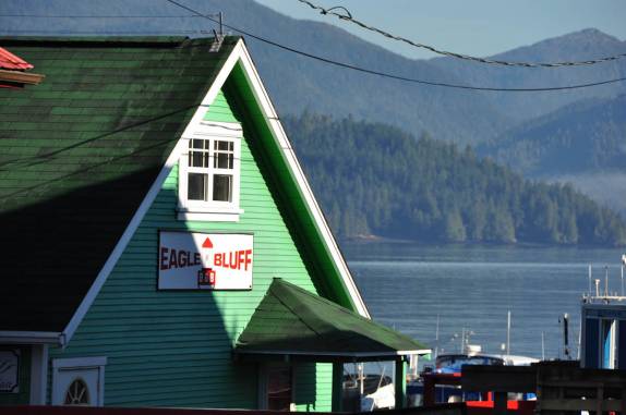 Nosso B&B em Prince Rupert, na British Columbia, oeste do Canadá